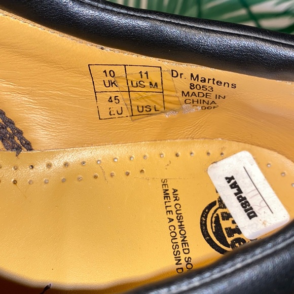 Dr. Martens Crazy Horse Brown Leather Oxfords 8053 Men’s Size US 11 - Picture 9 of 9